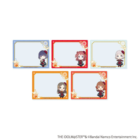 『アイドルマスターシリーズ』アクリルカード08/学園アイドルマスター コンプリートセット(全5種)(ミニキャライラスト)